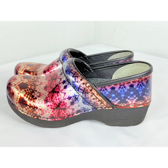 Dansko Shoes - Dansko XP 2.0 Clogs Women's Size 37 Multi Color Comfort Leather Shoes Nursing